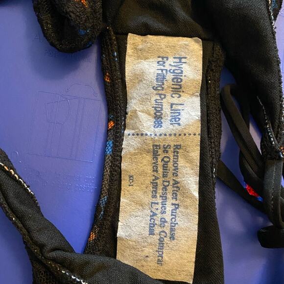 NWOT sinful by Affliction black orange bottom - Picture 5 of 5